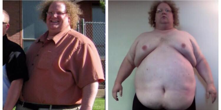 40-åriget mand vejede 227 kilo - Se nu hans utrolige forvandling 1 år senere