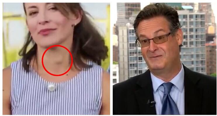 Læge opdager dødelig 'bule' på kvindes hals under live-udsendelse - nu advarer han alle!