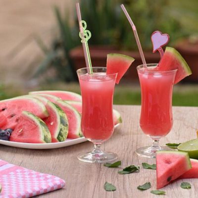 Opskrift: Vandmelon smoothie - Perfekt i sommervarmen